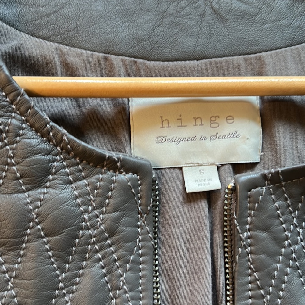 Hinge Leather Jacket - image 2